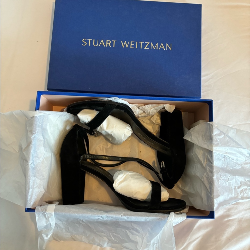 STUART WEITZMAN NUDISTONG HEELS - Picture 8 of 8